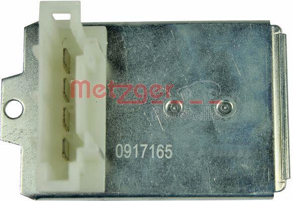 Resistencia, ventilador habitáculo METZGER ref. 0917165